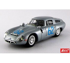 Alfa Romeo Alfa Romeo TZ1 #62 Targa Florio 1964 - 1:43 - Best Model Alfa Romeo Alfa Romeo TZ1 #62 Targa Florio 1964 - 1:43 - Best Model