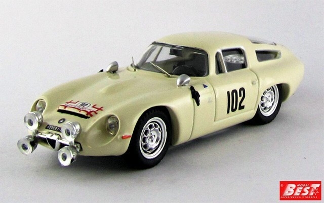 Alfa Romeo Alfa Romeo TZ1 #102 Rally Tour de Corse 1964 - 1:43 - Best Model Alfa Romeo Alfa Romeo TZ1 #102 Rally Tour de Corse 1964 - 1:43 - Best Model