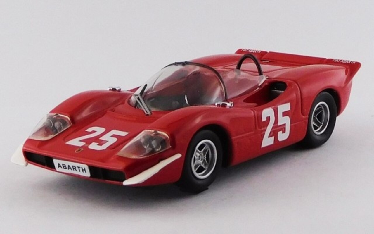 Fiat Fiat Abarth 2000 #25 Winner Nürburgring 1969 - 1:43 - Best Model Fiat Fiat Abarth 2000 #25 Winner Nürburgring 1969 - 1:43 - Best Model