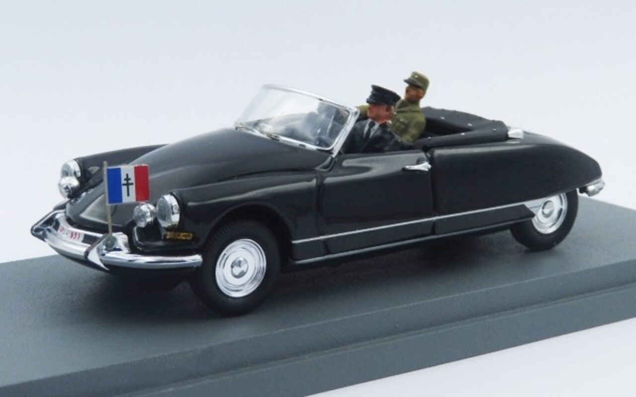 Citroen Citroen DS Cabriolet Personal Car General De Gaulle & Driver Visit Djibuti 1959 - 1:43 - Rio