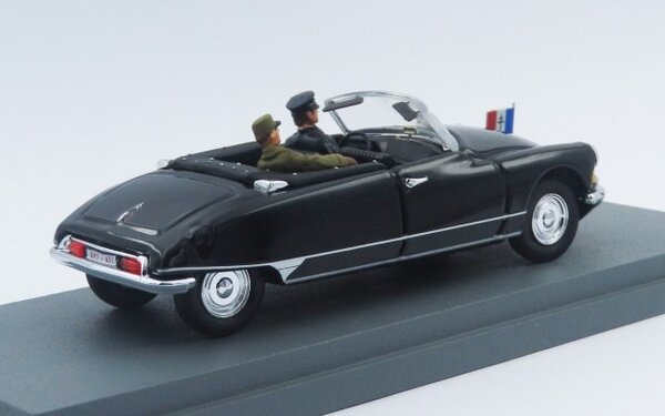 Citroen Citroen DS Cabriolet Personal Car General De Gaulle & Driver Visit Djibuti 1959 - 1:43 - Rio