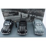 Volkswagen Volkswagen (SET) 3x Beetle KDF-Wagens Presentation 26-5-1938 + Figure Hitler - 1:43 - Rio