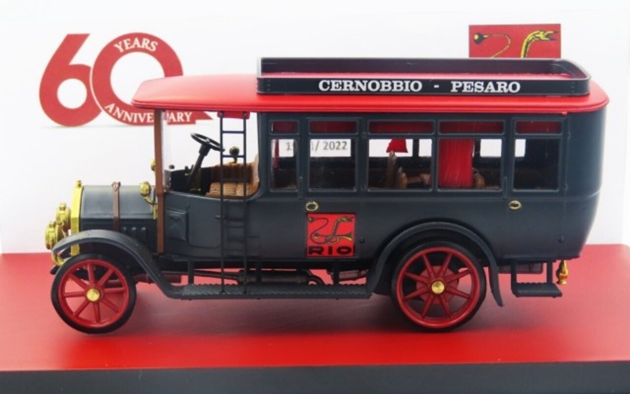 Fiat Fiat 18BL Autobus 1922 60th Anniversary Rio Models 1962-2022 - 1:43 - Rio