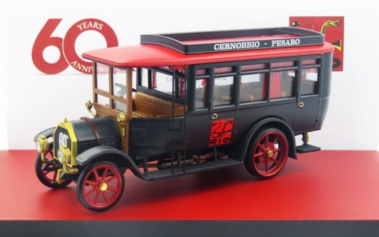 Fiat Fiat 18BL Autobus 1922 60th Anniversary Rio Models 1962-2022 - 1:43 - Rio