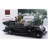 Mercedes-Benz Mercedes-Benz 770 Tourer Berlin Parade 25th Sept. 1937 + Figures Hitler + Mussolini + 2 Nazis - 1:43 - Rio Mercedes-Benz Mercedes-Benz 770 Tourer Berlin Parade 25th Sept. 1937 + Figures Hitler + Mussolini + 2 Nazis - 1:43 - Rio