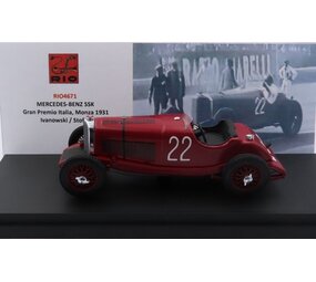 Formule 1 Mercedes-Benz SSK 7.1L S6 Supercharged Spider #22 GP Monza 1931 - 1:43 - Rio Formule 1 Mercedes-Benz SSK 7.1L S6 Supercharged Spider #22 GP Monza 1931 - 1:43 - Rio