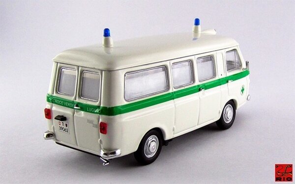 Fiat Fiat 238 Ambulance Green Cross Lugano Switzerland - 1:43 - Rio Fiat Fiat 238 Ambulance Green Cross Lugano Switzerland - 1:43 - Rio