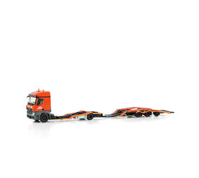 Mercedes-Benz Mercedes-Benz Actros MP4 Stream Space 4x2 Truck Transporter Combi 'De Rooy' - 1:50 - WSI Models Mercedes-Benz Mercedes-Benz Actros MP4 Stream Space 4x2 Truck Transporter Combi 'De Rooy' - 1:50 - WSI Models