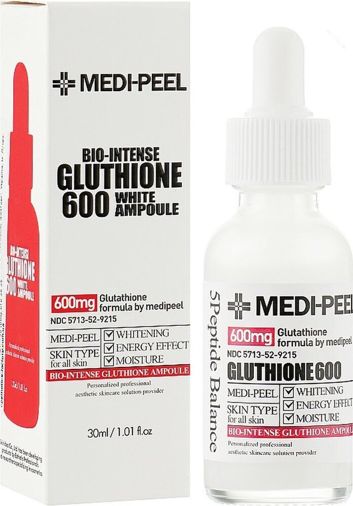 Medi-peel Medi-peel - Bio-Intense Glutathione 600 White Ampoule - 30ml Medi-peel Medi-peel - Bio-Intense Glutathione 600 White Ampoule - 30ml