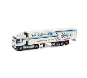 Scania Scania 3 Series Streamline 4x2 + Reefer Semitrailer 3 Axle 'Van Summeren' - 1:50 - WSI Models Scania Scania 3 Series Streamline 4x2 + Reefer Semitrailer 3 Axle 'Van Summeren' - 1:50 - WSI Models