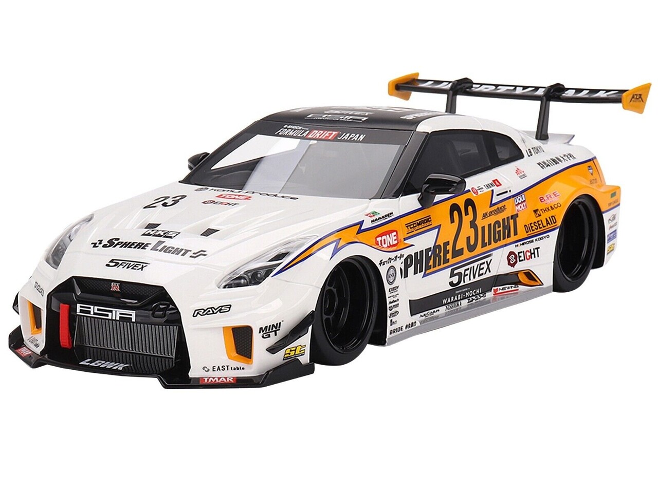 Nissan Nissan LB-Silhouette GT 35GT-RR #23 Ver.2 LB Silhouette Works 2022  - 1:18 - Top Speed