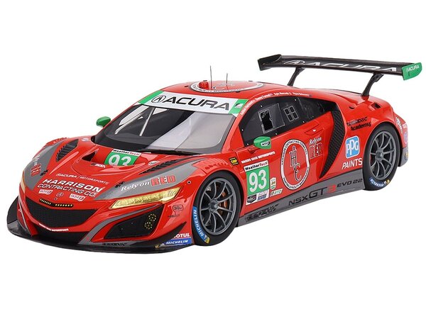 Acura Acura NSX  GT3 EVO22 #93 Imsa Daytona 2023 - 1:18 - Top Speed Acura Acura NSX  GT3 EVO22 #93 Imsa Daytona 2023 - 1:18 - Top Speed
