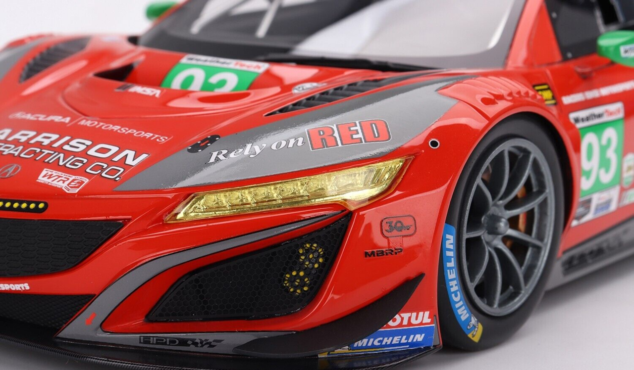 Acura Acura NSX  GT3 EVO22 #93 Imsa Daytona 2023 - 1:18 - Top Speed Acura Acura NSX  GT3 EVO22 #93 Imsa Daytona 2023 - 1:18 - Top Speed