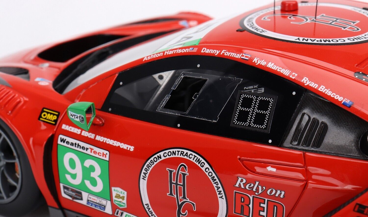 Acura Acura NSX  GT3 EVO22 #93 Imsa Daytona 2023 - 1:18 - Top Speed Acura Acura NSX  GT3 EVO22 #93 Imsa Daytona 2023 - 1:18 - Top Speed