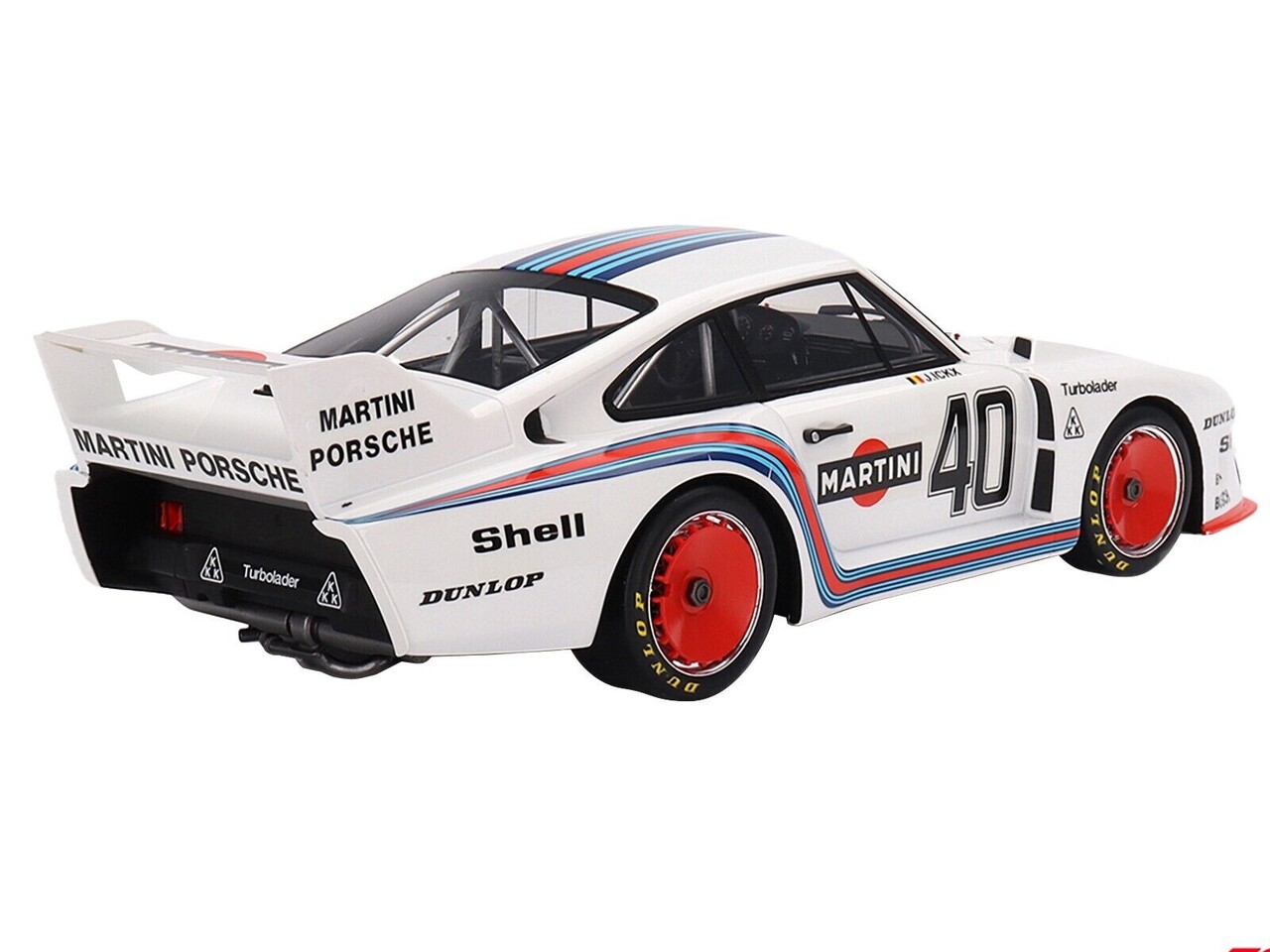 Porsche Porsche 935/77 2.0 #40 Winner Div. II DRM Hockenheim 1977 -1:18 - Top Speed