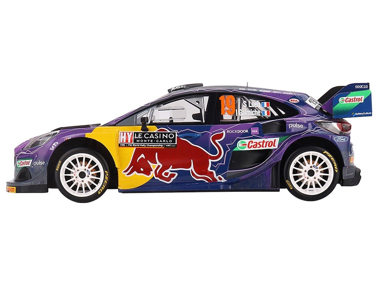 Ford Ford Engeland Puma Rally 1 #19 Red Bull Team Wordl Rally M-Sport Winner Rally Monte Carlo 2022 - 1:18 - Top Speed Ford Ford Engeland Puma Rally 1 #19 Red Bull Team Wordl Rally M-Sport Winner Rally Monte Carlo 2022 - 1:18 - Top Speed