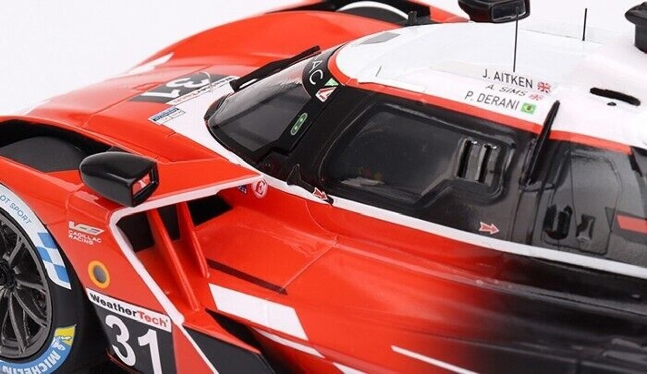 Cadillac Cadillac V-LMDH 5.5L #31 Team Whelen Engineering Racing 12H Sebring 2023 - 1:18 - Top Speed Cadillac Cadillac V-LMDH 5.5L #31 Team Whelen Engineering Racing 12H Sebring 2023 - 1:18 - Top Speed