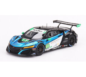 Acura Acura NSX GT3 EVO22 3.5L Turbo V6 #66 Team Gradient Racing 24H Daytona 2022 - 1:43 - TrueScale Miniatures   - Copy