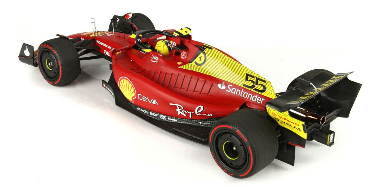 Formule 1 Ferrari  F1-75 #55 GP Italy 2022  C. Sainz  - 1:18 - BBR Formule 1 Ferrari  F1-75 #55 GP Italy 2022  C. Sainz  - 1:18 - BBR