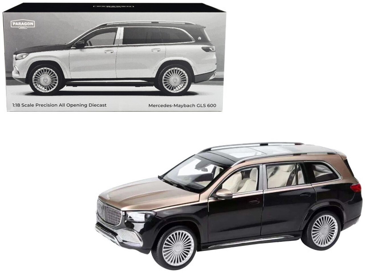 Mercedes-Benz Mercedes-Maybach GLS 600 (LHD) - 1:18 - Paragon Models Mercedes-Benz Mercedes-Maybach GLS 600 (LHD) - 1:18 - Paragon Models
