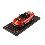 Ferrari Ferrari 812 Competizione A Silver Wheels - 1:43 - BBR Ferrari Ferrari 812 Competizione A Silver Wheels - 1:43 - BBR
