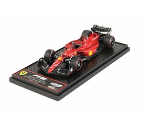 Formule 1 Ferrari F1-75 #55 Team Scuderia Ferrari 2nd  GP Bahrain 2022 Carlos Sainz - 1:43 - BBR