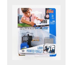 Forklift Forklift (Lorry Mounted) Vertical Order Picker 5 Wheels + Accessories - 1:50 - Bburago Forklift Forklift (Lorry Mounted) Vertical Order Picker 5 Wheels + Accessories - 1:50 - Bburago