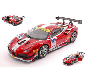 Ferrari Ferrari 488 Challenge #11 Formula Racing 2017 - 1:24 - Bburago Ferrari Ferrari 488 Challenge #11 Formula Racing 2017 - 1:24 - Bburago