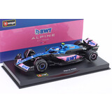 Formule 1 Alpine A523 BWT F1 #10 Season Car 2023 P. Gasly + Pilot + Showcase - 1:43 - Bburago Formule 1 Alpine A523 BWT F1 #10 Season Car 2023 P. Gasly + Pilot + Showcase - 1:43 - Bburago