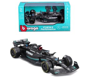 Formule 1 Mercedes-Benz AMG W14 #63 Petronas Season Car 2023 G. Russell - 1:43 - Bburago Formule 1 Mercedes-Benz AMG W14 #63 Petronas Season Car 2023 G. Russell - 1:43 - Bburago