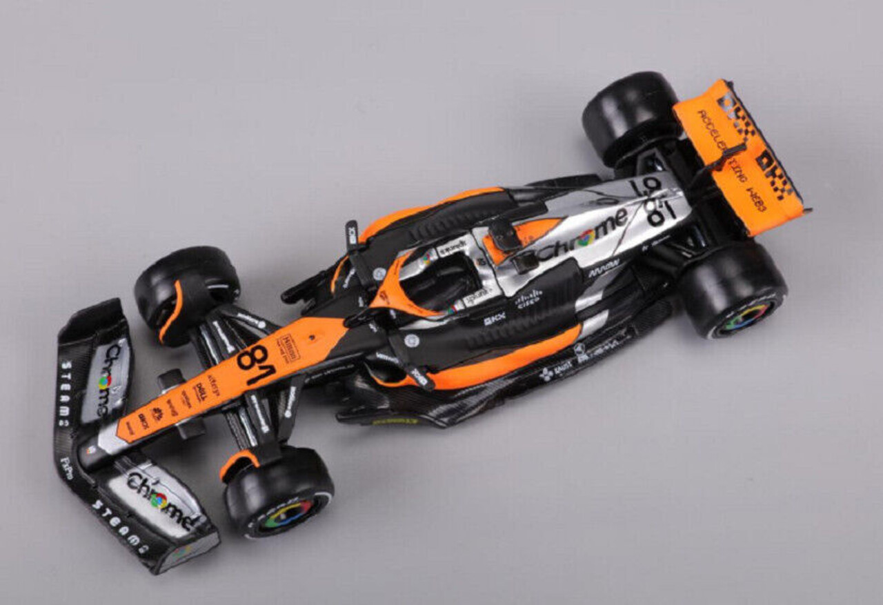 Formule 1 McLaren F1 MCL60 #81 British GP 2023 (O.Piastri) - 1:43 - Bburago Formule 1 McLaren F1 MCL60 #81 British GP 2023 (O.Piastri) - 1:43 - Bburago