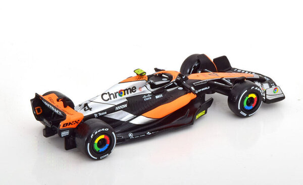 Formule 1 McLaren F1 MCL60 #4 2nd British GP 2023 (L.Norris) - 1:43 - Bburago