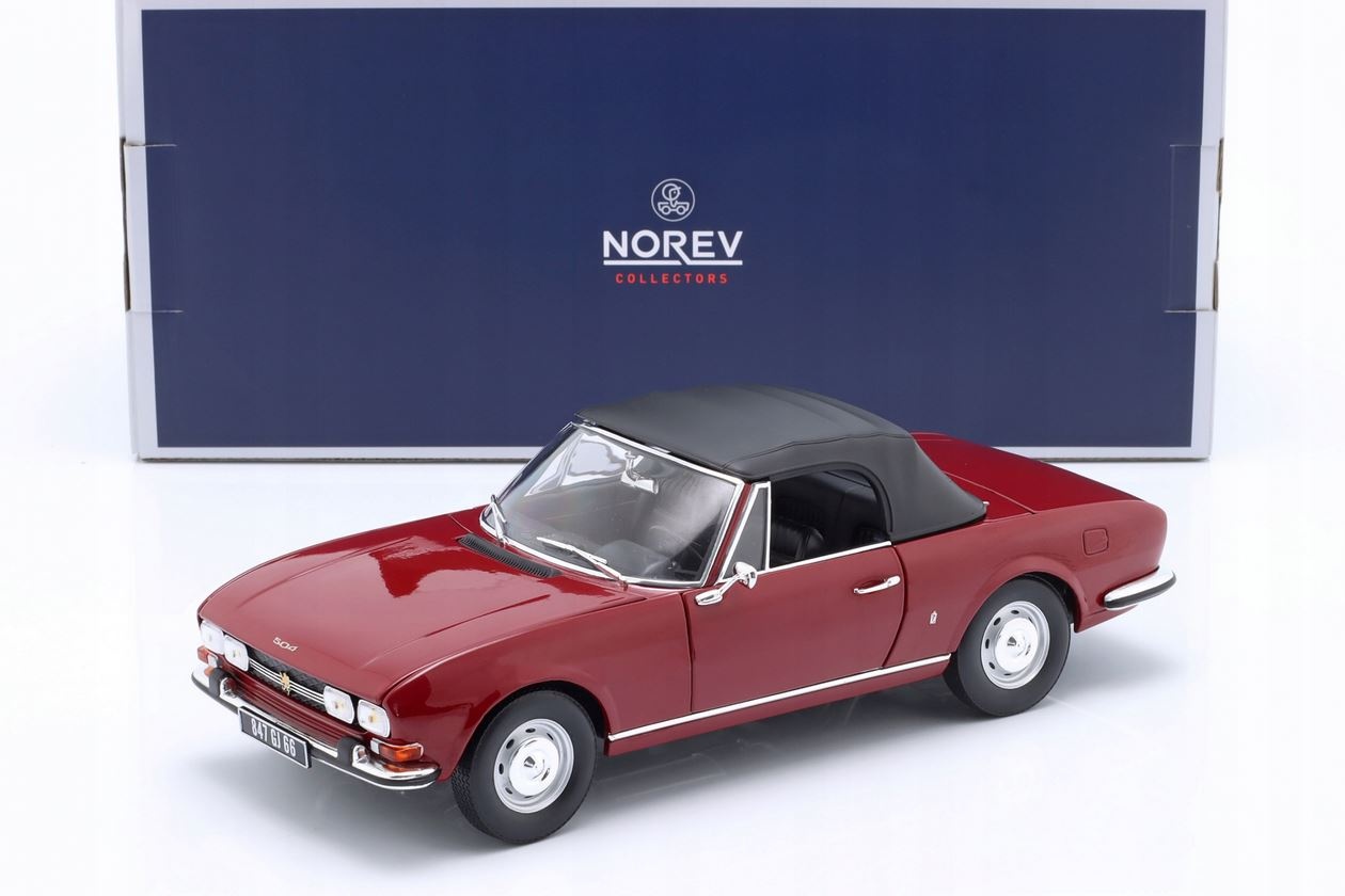 Peugeot 504 Cabriolet 1969 - 1:18 - Norev - HMKT