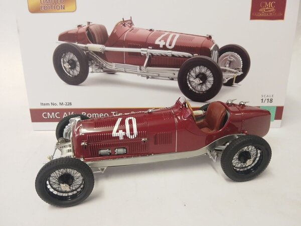 Formule 1 Alfa Romeo F1 P3 #40 Winner GP Comminges (France) 1933 - 1:18 - CMC