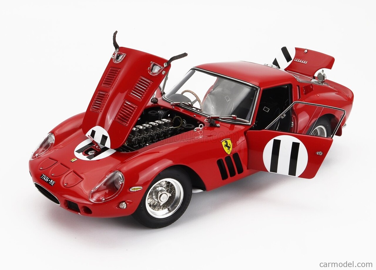Ferrari Ferrari 250 GTO #11 2nd 1000Km de Paris 1962 - 1:18 - CMC