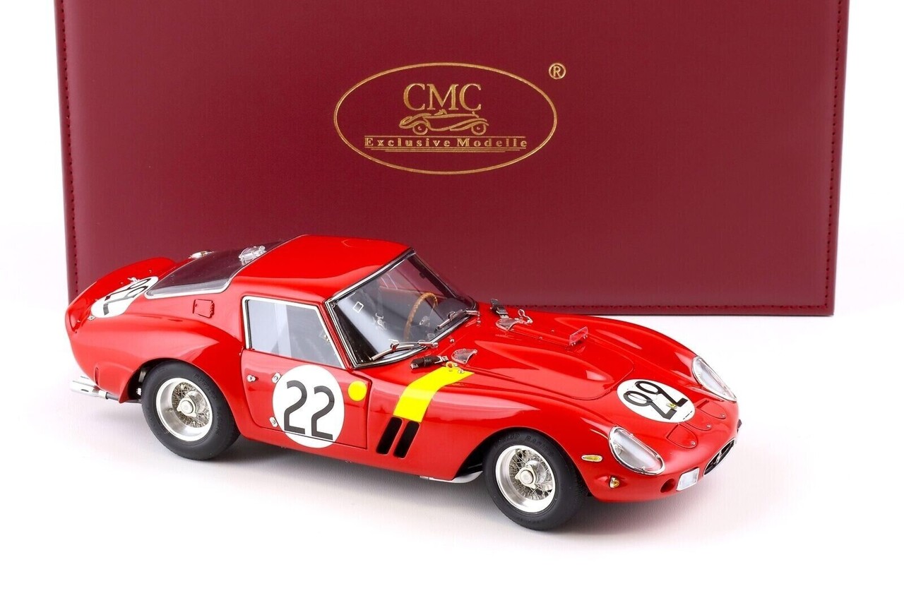 Ferrari Ferrari 250 GTO #22 24H Le Mans 1962 - 1:18 - CMC