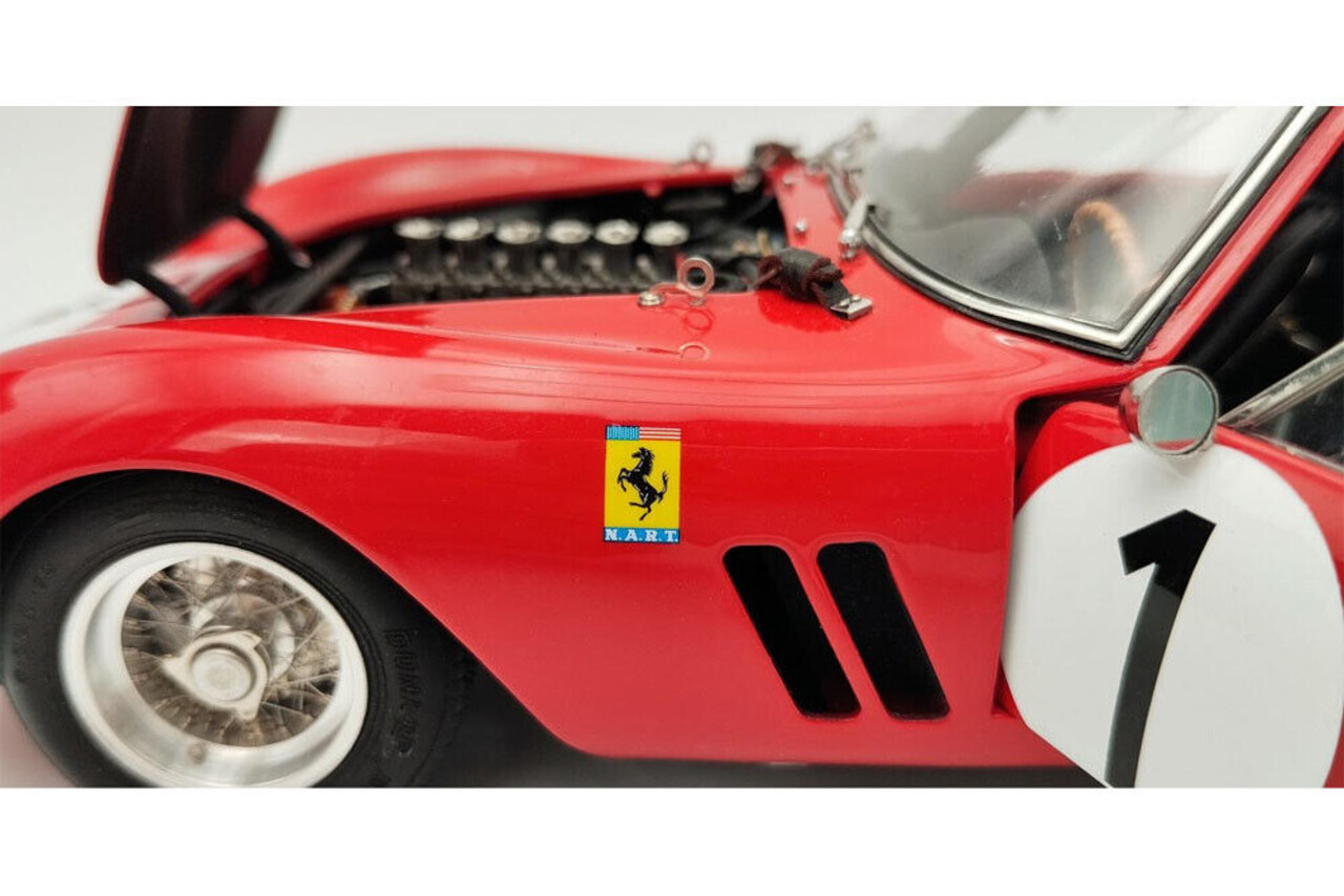 Ferrari Ferrari 250 GTO #1 Winner 1000Km Paris-Montlhéry 1962 - 1:18 - CMC Ferrari Ferrari 250 GTO #1 Winner 1000Km Paris-Montlhéry 1962 - 1:18 - CMC