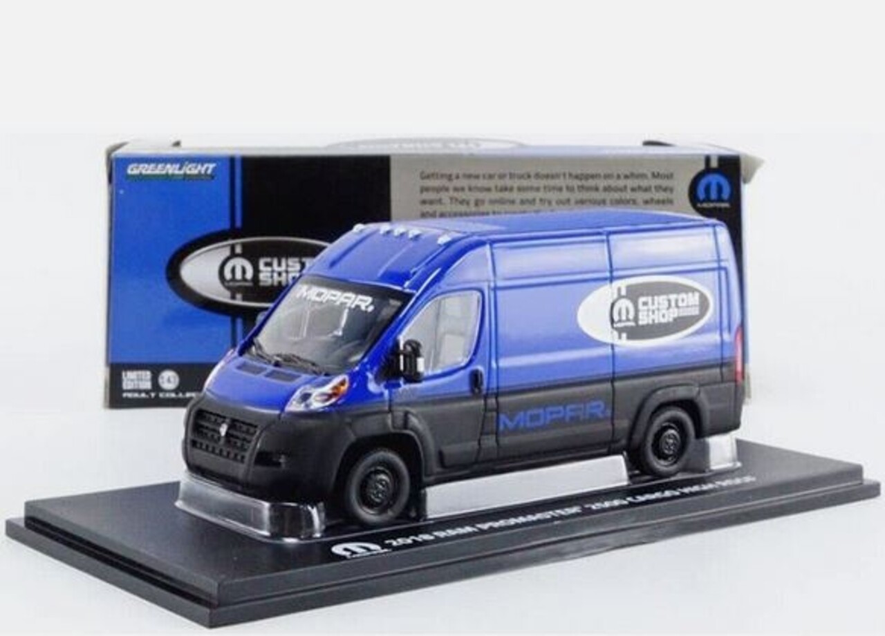 RAM RAM Promaster 2500 Cargo High Roof 2018 - 1:43 - Greenlight RAM RAM Promaster 2500 Cargo High Roof 2018 - 1:43 - Greenlight