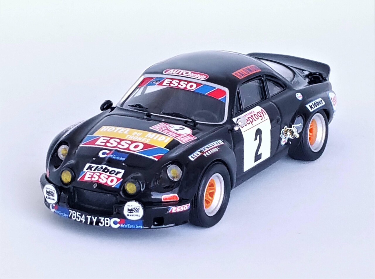 Alpine Alpine Renault A110 #2 Rally de Mont Blanc 1976 - 1:43 - Troféu Alpine Alpine Renault A110 #2 Rally de Mont Blanc 1976 - 1:43 - Troféu