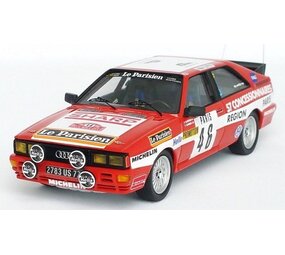 Audi Audi Quattro #46 Rally WM Rally Monte Carlo 1982 - 1:43 - Troféu Audi Audi Quattro #46 Rally WM Rally Monte Carlo 1982 - 1:43 - Troféu