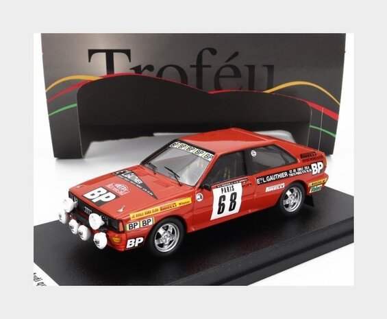 Audi Audi Quattro #68 Rally WM Rally Monte Carlo 1982 - 1:43 - Troféu Audi Audi Quattro #68 Rally WM Rally Monte Carlo 1982 - 1:43 - Troféu