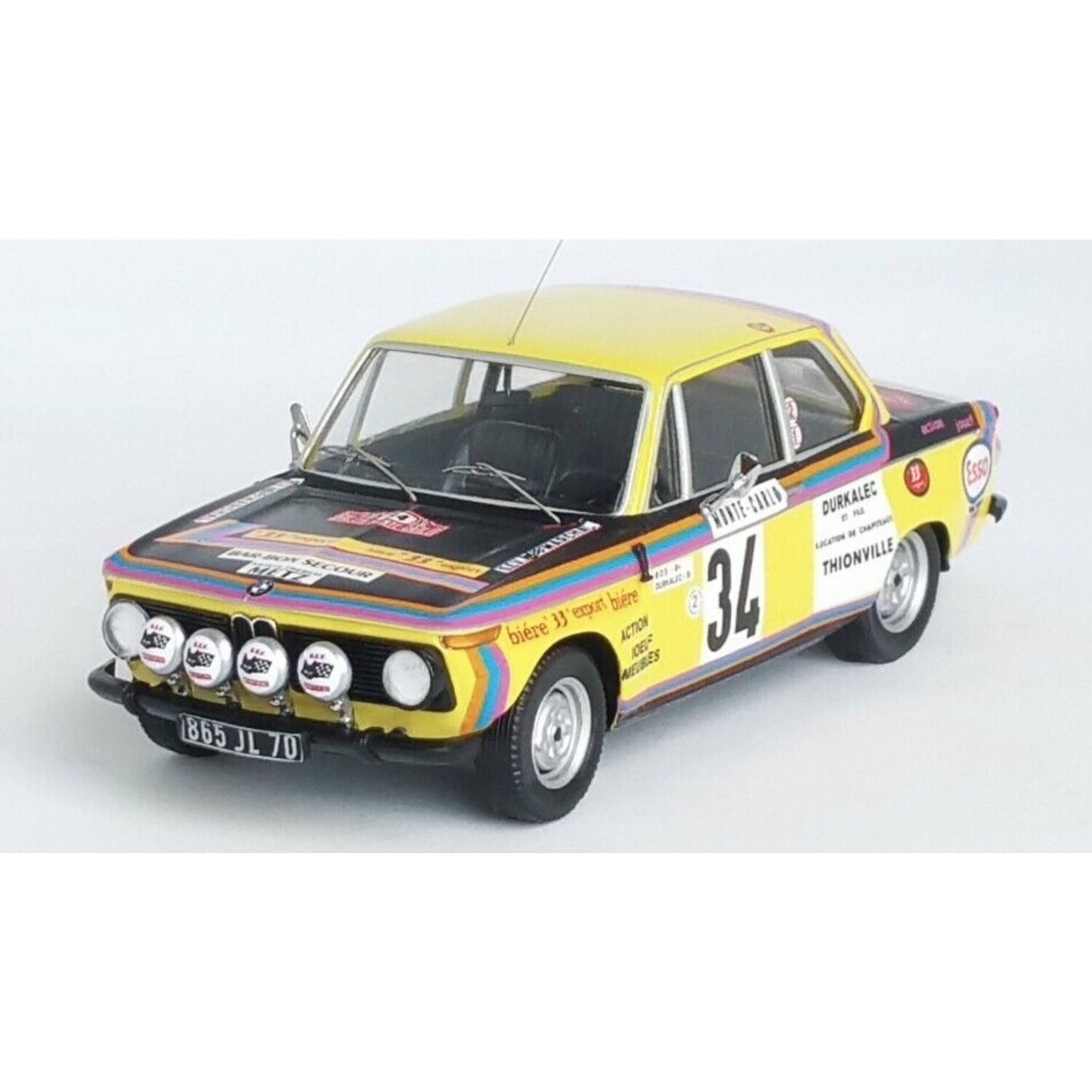 ミニカー BMW 2002 Nurburgring 1970 1st Trofeu 1/43 Bmw 2002