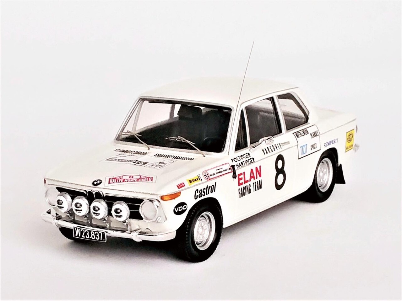 BMW BMW 2002 ti #8 Rally Monte Carlo 1971 - 1:43 - Troféu BMW BMW 2002 ti #8 Rally Monte Carlo 1971 - 1:43 - Troféu