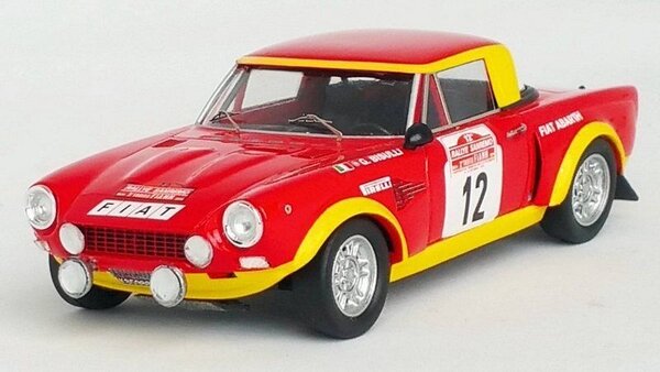 Fiat Fiat 124 Abarth Rally #12 Rally WM Rally San Remo 1974 - 1:43 - Troféu