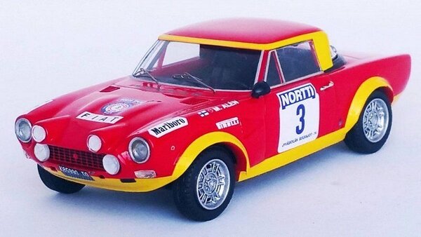 Fiat Fiat 124 Abarth Rally #3 Rally WM Rally Finland 1974 - 1:43 - Troféu Fiat Fiat 124 Abarth Rally #3 Rally WM Rally Finland 1974 - 1:43 - Troféu