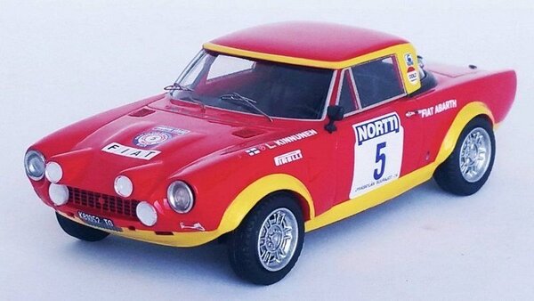 Fiat Fiat 124 Abarth Rally #5 Rally WM Rally Finland 1974 - 1:43 - Troféu Fiat Fiat 124 Abarth Rally #5 Rally WM Rally Finland 1974 - 1:43 - Troféu