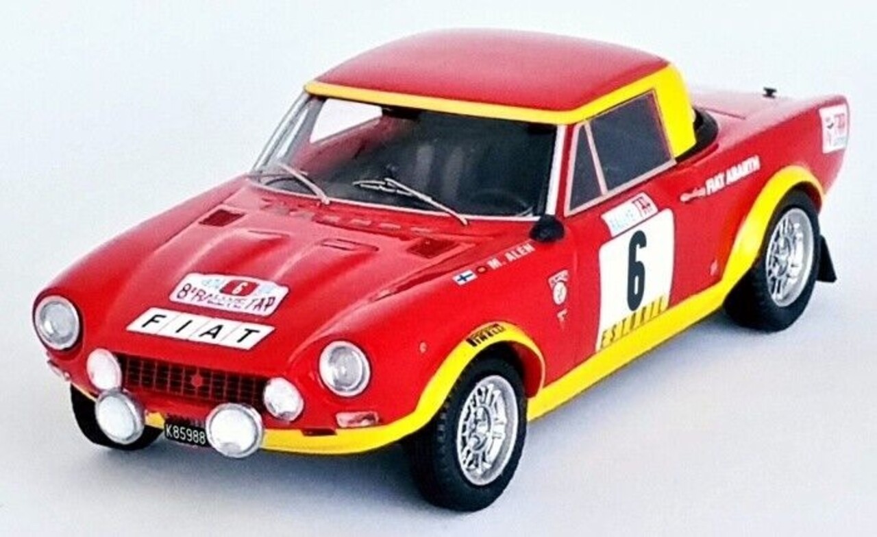 Fiat Fiat 124 Abarth Rally #6 Rally WM Rally Portugal 1974 - 1:43 - Troféu