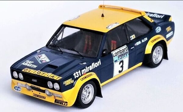 Fiat Fiat 131 Abarth #3 Olio Fiat Rally WM RAC Rally 1976 - 1:43 - Troféu Fiat Fiat 131 Abarth #3 Olio Fiat Rally WM RAC Rally 1976 - 1:43 - Troféu