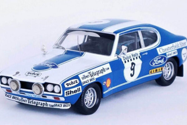 Ford Ford Capri MK I 2600 RS RHD #9 Dulux Rally 1972 - 1:43 - Troféu