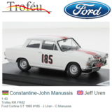 Ford Ford Cortina GT RHD #185 Rally Monte Carlo 1964 - 1:43 - Troféu